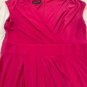 Fuscia jersey dress